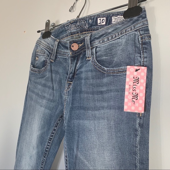 Miss Me • Decorative Hem ankle skinny jeans - Picture 4 of 7